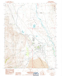 Download a high-resolution, GPS-compatible USGS topo map for Big Pine, CA (1994 edition)