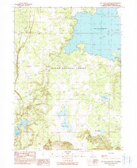 Download a high-resolution, GPS-compatible USGS topo map for Big Sage Reservoir, CA (1990 edition)