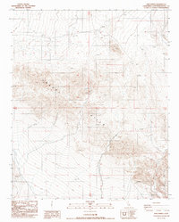 Download a high-resolution, GPS-compatible USGS topo map for Bird Spring, CA (1988 edition)