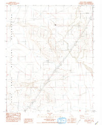 Download a high-resolution, GPS-compatible USGS topo map for Bitter Spring, CA (1986 edition)