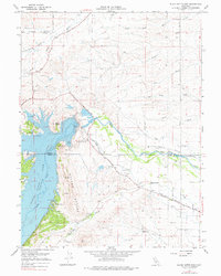 Download a high-resolution, GPS-compatible USGS topo map for Black Butte Dam, CA (1977 edition)