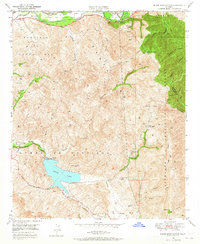 Download a high-resolution, GPS-compatible USGS topo map for Black Star Canyon, CA (1965 edition)