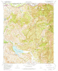 Download a high-resolution, GPS-compatible USGS topo map for Black Star Canyon, CA (1974 edition)
