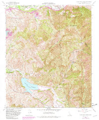 Download a high-resolution, GPS-compatible USGS topo map for Black Star Canyon, CA (1982 edition)