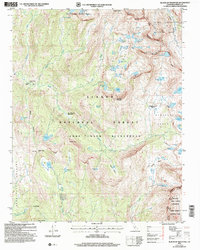 Download a high-resolution, GPS-compatible USGS topo map for Blackcap Mountain, CA (2007 edition)