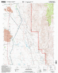 Download a high-resolution, GPS-compatible USGS topo map for Blackrock, CA (1997 edition)