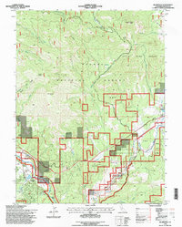 Download a high-resolution, GPS-compatible USGS topo map for Blairsden, CA (1998 edition)