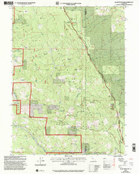 Download a high-resolution, GPS-compatible USGS topo map for Blake Mountain, CA (2001 edition)