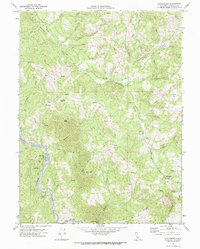 Download a high-resolution, GPS-compatible USGS topo map for Blocksburg, CA (1974 edition)