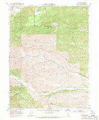 Download a high-resolution, GPS-compatible USGS topo map for Blossom, CA (1971 edition)