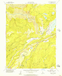 Download a high-resolution, GPS-compatible USGS topo map for Blue Canyon, CA (1957 edition)