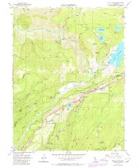 Download a high-resolution, GPS-compatible USGS topo map for Blue Canyon, CA (1980 edition)