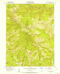 preview thumbnail of historical topo map of Plumas County, CA in 1951