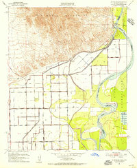 Download a high-resolution, GPS-compatible USGS topo map for Blythe NE, CA (1956 edition)