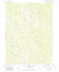 Download a high-resolution, GPS-compatible USGS topo map for Board Camp Mountain, CA (1988 edition)