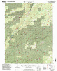 Download a high-resolution, GPS-compatible USGS topo map for Boards Crossing, CA (2004 edition)