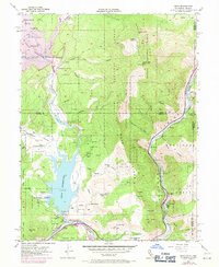 Download a high-resolution, GPS-compatible USGS topo map for Boca, CA (1971 edition)