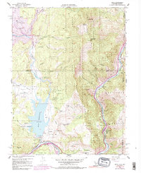 Download a high-resolution, GPS-compatible USGS topo map for Boca, CA (1991 edition)