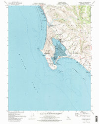 Download a high-resolution, GPS-compatible USGS topo map for Bodega Head, CA (1974 edition)