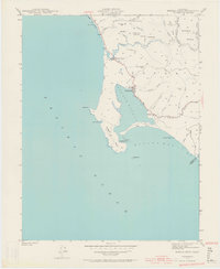 Download a high-resolution, GPS-compatible USGS topo map for Bodega Head, CA (1964 edition)