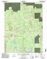 Download a high-resolution, GPS-compatible USGS topo map for Bogard Buttes, CA (1997 edition)
