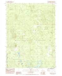 Download a high-resolution, GPS-compatible USGS topo map for Bogard Buttes, CA (1983 edition)