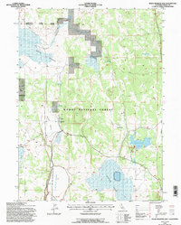 Download a high-resolution, GPS-compatible USGS topo map for Boles Meadow East, CA (1996 edition)