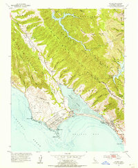 Download a high-resolution, GPS-compatible USGS topo map for Bolinas, CA (1955 edition)