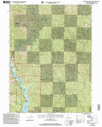Download a high-resolution, GPS-compatible USGS topo map for Bollibokka Mountain, CA (2003 edition)