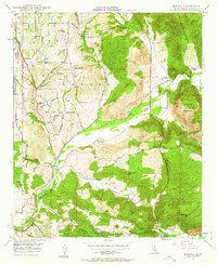 Download a high-resolution, GPS-compatible USGS topo map for Bonsall, CA (1963 edition)