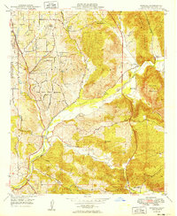Download a high-resolution, GPS-compatible USGS topo map for Bonsall, CA (1949 edition)
