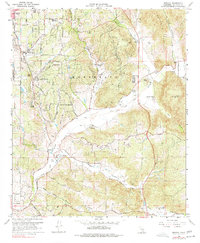 Download a high-resolution, GPS-compatible USGS topo map for Bonsall, CA (1977 edition)