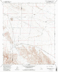 Download a high-resolution, GPS-compatible USGS topo map for Borrego Mountain SE, CA (1982 edition)