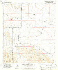 Download a high-resolution, GPS-compatible USGS topo map for Borrego Mountain SE, CA (1965 edition)