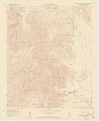 Download a high-resolution, GPS-compatible USGS topo map for Borrego Palm Canyon, CA (1960 edition)