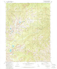 Download a high-resolution, GPS-compatible USGS topo map for Boulder Peak, CA (1981 edition)