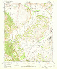 Download a high-resolution, GPS-compatible USGS topo map for Bradley, CA (1970 edition)