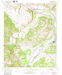 Download a high-resolution, GPS-compatible USGS topo map for Bradley, CA (1979 edition)