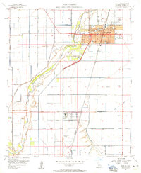 Download a high-resolution, GPS-compatible USGS topo map for Brawley, CA (1958 edition)