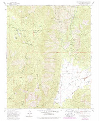 Download a high-resolution, GPS-compatible USGS topo map for Breckenridge Mountain, CA (1986 edition)