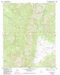 Download a high-resolution, GPS-compatible USGS topo map for Breckenridge Mtn, CA (1994 edition)