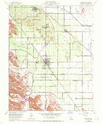 1954 Map of Byron, CA, 1970 Print