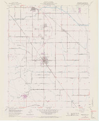 preview thumbnail of historical topo map of Brentwood, CA in 1954