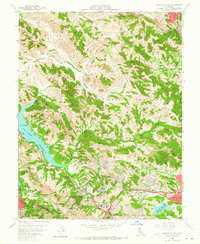 Download a high-resolution, GPS-compatible USGS topo map for Briones Valley, CA (1965 edition)