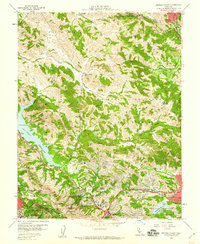 Download a high-resolution, GPS-compatible USGS topo map for Briones Valley, CA (1960 edition)