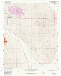 Download a high-resolution, GPS-compatible USGS topo map for Bristol Lake NW, CA (1985 edition)