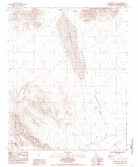 Download a high-resolution, GPS-compatible USGS topo map for Broadwell Lake, CA (1985 edition)