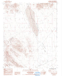 preview thumbnail of historical topo map of San Bernardino County, CA in 1984