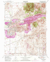 Download a high-resolution, GPS-compatible USGS topo map for Browns Valley, CA (1984 edition)
