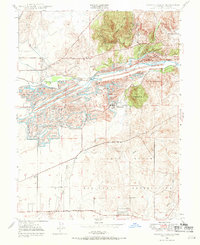 Download a high-resolution, GPS-compatible USGS topo map for Browns Valley, CA (1971 edition)